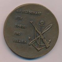 Лот: 15968064. Фото: 2. Германия ГДР Медаль Спортивно... Значки, медали, жетоны
