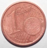 Лот: 5892552. Фото: 2. 1 евроцент 2002 год. Италия. Монеты