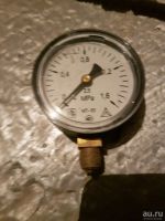 Лот: 10632377. Фото: 2. Манометр для воды. Сантехника, водопровод