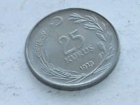 Лот: 8954871. Фото: 8. Монета 25 куруш Турция 1973 Блеск...