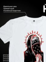 Лот: 19909163. Фото: 5. Футболка с авторским принтом...