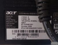 Лот: 25707817. Фото: 2. Acer монитор. Мониторы, проекторы