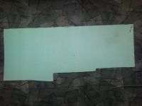 Лот: 7081543. Фото: 2. Пластик ПВХ листовой 1мм 470*1400мм. Бизнес