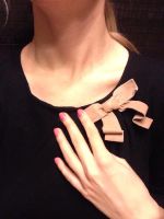 Лот: 6501420. Фото: 3. Кофточка Massimo Dutti с кожаным... Одежда, обувь, галантерея