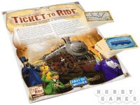 Лот: 11347343. Фото: 3. Настольная игра Ticket to Ride... Красноярск