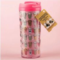 Лот: 11254567. Фото: 3. Термостакан "Позитивные стаканчики... Домашний быт