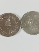 Лот: 19336306. Фото: 3. Индия. 2 монеты. Один лот. День... Коллекционирование, моделизм