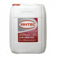 Лот: 25810099. Фото: 2. Антифриз Sintec Lux G12+ красный... Автохимия, масла, тюнинг