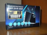 Лот: 7978027. Фото: 3. Продам Видеорегистратор AMP DVR-668. Авто, мото, водный транспорт