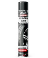 Лот: 25808616. Фото: 2. Чернитель шин AVS Black Tyre аэрозоль... Автохимия, масла, тюнинг
