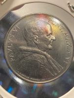 Лот: 19910221. Фото: 2. Ватикан 50 лир, 1968. Монеты