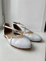 Лот: 20633418. Фото: 2. Балетки белые свадебные ручной... Женская обувь