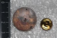 Лот: 12208108. Фото: 2. Тяжелый значок: Пограничные войска... Значки, медали, жетоны