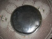 Лот: 7324445. Фото: 3. Поднос винтажный металл круглый... Домашний быт