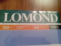 Лот: 8806895. Фото: 2. Фотобумага Lomond Матовая односторонняя... Аксессуары, расходные материалы