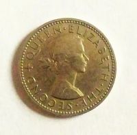 Лот: 20237174. Фото: 2. Новая Зеландия 1 шиллинг 1956. Монеты
