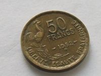 Лот: 11998358. Фото: 2. Монета 50 франк Франция 1952 B... Монеты