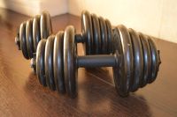 Лот: 18765909. Фото: 2. Гантели сборные на 7 кг. Тяжелая атлетика