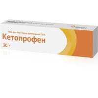 Лот: 23257771. Фото: 2. Кетопрофен гель 2,5% 30г. Медицина