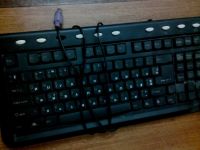 Лот: 11539835. Фото: 2. Клавиатура PS/2 на запчасти не... Периферия
