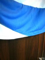 Лот: 8630919. Фото: 2. Блузка "синие полосы". Женская одежда