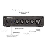 Лот: 20342579. Фото: 2. Усилитель звука 2.1 с Bluetooth. Аудиотехника