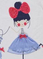 Лот: 6821085. Фото: 3. Футболка. ЗD Аппликация "Леди... Дети растут