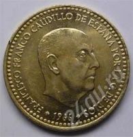 Лот: 201114. Фото: 2. Испания. 1 песета 1966г. Монеты