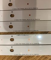 Лот: 17809782. Фото: 2. Led string LG INNotek 43INCH PANASonic... Запчасти для бытовой техники