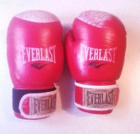 Лот: 9419958. Фото: 2. кожаные боксерские перчатки Everlast... Обмундирование и экипировка