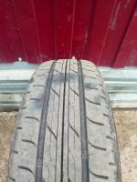 Лот: 14071877. Фото: 2. Шины с toyota ractis. bridgestone... Шины, Диски