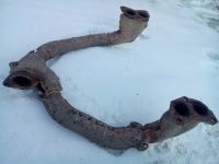 Лот: 13275875. Фото: 2. Приемная труба глушителя Subaru... Автозапчасти