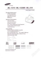 Лот: 1712069. Фото: 3. Лазерный принтер Samsung ML-1210. Компьютеры, оргтехника, канцтовары