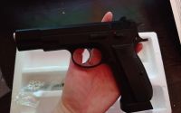 Лот: 24789783. Фото: 6. Страйкбольный пистолет (KJW) CZ75...
