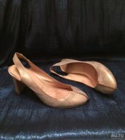 Лот: 9551362. Фото: 6. Туфли босоножки кожаные 37-38