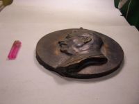 Лот: 10623966. Фото: 2. профиль Сталина дюраль СССР декорирован... Антиквариат