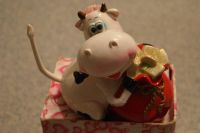 Лот: 3812974. Фото: 2. Копилка "коровка" НОВАЯ!. Сувениры