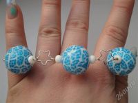 Лот: 670203. Фото: 2. Изделия з полимерной глины,браслет... Ювелирные изделия, бижутерия, часы