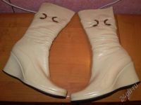 Лот: 35988. Фото: 2. сапоги зимние на танкетке! полностью...