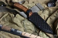 Лот: 8360574. Фото: 2. Нож Акула-2 дерево-орех, сталь... Охота