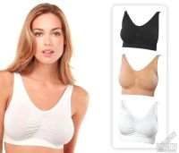 Лот: 8798533. Фото: 3. Бесшовный топ на широких бретелях... Одежда, обувь, галантерея