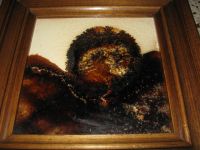 Лот: 16450906. Фото: 2. Винтажный изразец керамика абстракция... Картины, панно