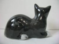 Лот: 19975708. Фото: 2. Кот Кошка Котенок Фарфор Вербилки. Антиквариат