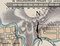 Лот: 7341605. Фото: 2. Карта Красноярска 1906 года, обработанная... Компьютеры, оргтехника, канцтовары