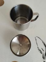 Лот: 25408839. Фото: 3. Металлическая кружка с крышкой. Домашний быт