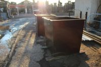 Лот: 8661824. Фото: 3. Бак мусорный металлический красно-коричневый. Красноярск