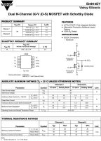 Лот: 12477422. Фото: 2. транзистор FET Si4814, 30V, 7A... Радиодетали  (электронные компоненты)