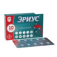 Лот: 24677737. Фото: 2. Эриус таб.п о плен. 5мг №20. Медицина