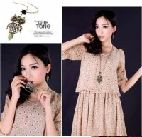 Лот: 3322040. Фото: 2. Модное ожерелье сова подвеска. Ювелирные изделия, бижутерия, часы