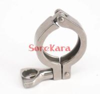 Лот: 11238459. Фото: 3. Зажим хомут 1.5 " из нержавейки. Строительство и ремонт